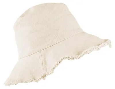 Immagine prodotto di Cappello da donna Fischerhut, taglia unica, color beige, in cotone