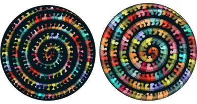 Image de Curiosi Puzzle Double Milepedes 324 pièces de puzzle uniques