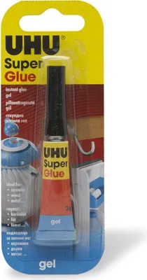 Produktbild von 12x Superkleber-Gel 2g – Extra starker, tropffreier Superkleber – Ideal für Reparaturen an senkrechten und über Kopfhöhen angebrachten Flächen – Geeignet für Kunststoff, Keramik, Metall, Holz und Gummi – Nicht geeignet für PE, PP und Schaumstoff[U36690]