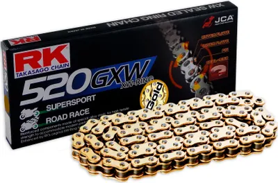 Produktbild von RK Kette 520 Gxw 102 N Gold/Gold Offen