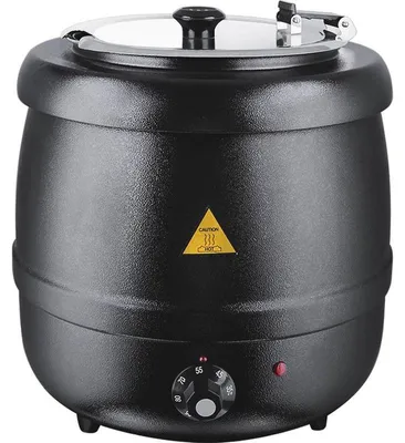 Produktbild von Elektrischer Suppentopf, schwarz, 10 Liter