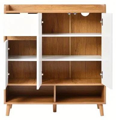 Produktbild von Schrank für Schuhe – Schuhaufbewahrungsschrank – Aufbewahrungsschrank – Schrank mit Regalen – 99x90x35 cm