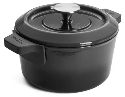 Schmortopf, emailierter Gusseisen, 20 cm, 2,8 Liter, mehrfarbig