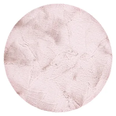 Produktbild von PASSUA Hochflor-Teppich Dave, rund, 180 cm, Rosa, weich