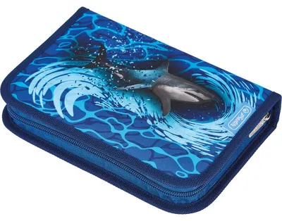 Obrázek produktu pro Herlitz kufřík pro žáky 31 kusů Blue Shark