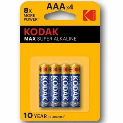 Image de Kodak Pila Alcalina Max LR03 BL4 AAA