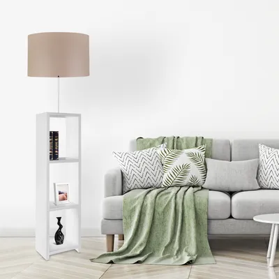 Produktbild von Opviq, AYD- AYDAXL, Weiß,Beige, Stehlampen, 15 x 90 cm, 100% Metall