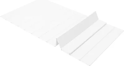 Obrázek produktu pro Kryt na vanu, skládací provedení, materiál PVC, obdélníkový tvar, BÍLÝ