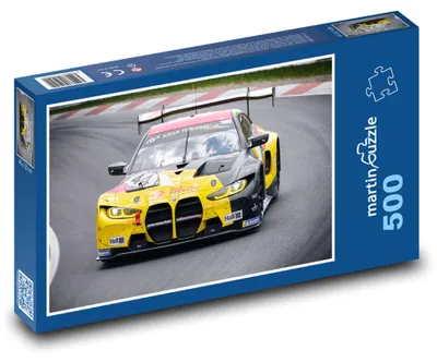 Zdjęcie produktu dla Puzzle 500 Samochód wyścigowy na torze - martinpuzzle