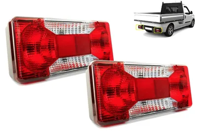 Imagen del producto de Juego de luces traseras para Iveco Daily, modelos de 2006 a 2014