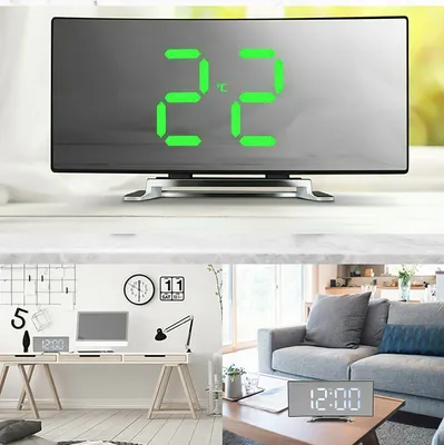 Produktbild von Wecker LED Digitaler Wecker, Schlummerfunktion, LED-Anzeige, Wecker, Tischuhr
