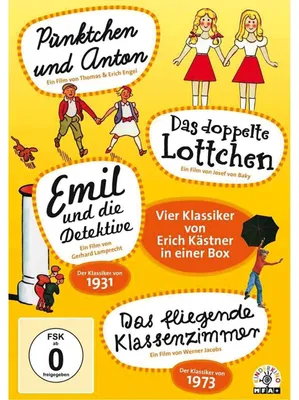 Produktbild von Erich Kästner-Box (4 DVDs)