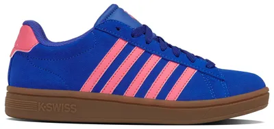 Produktbild von K-swiss COURT TIEBRK II SDE DAZZLING Damen Blau Sneakers Wildleder 99492-480-M
