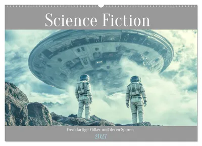Produktbild von Science Fiction - Fremdartige Völker und deren Spuren (Wandkalender 2027 DIN A2 quer), CALVENDO Monatskalender