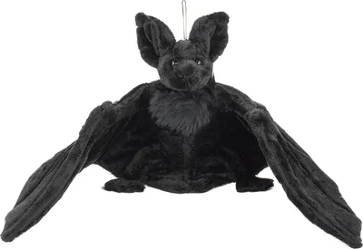 Produktbild von Kuscheltier Fledermaus schwarz 73 cm Plüschtier
