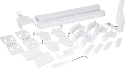 Produktbild von Befestigungssatz Befestigung Halterung Halter für Kühlschranktür Kühlschrank Bosch Siemens 750266 00750266
