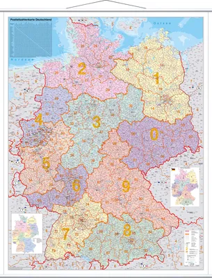 Immagine prodotto di Franken KAM400 Kartentafel Deutschland, laminiert, beschreibbar,  97 x 137 cm