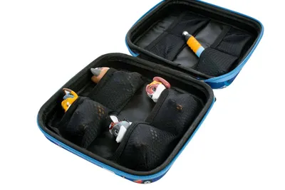 Zdjęcie produktu dla caseroxx Schutztasche groß für Edurino Zubehör Blau-Baufahrzeuge Baufahrzeuge-Blau
