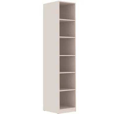 Produktbild von Marmex TRES 10 Standregal hohes Mehrzweckregal 40 x 206 x 51 cm Graubeige Cashmere