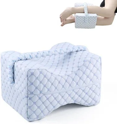 Produktbild von Traagschuimmatras zur Ischias- und Rückenschmerzbehandlung, Knie- und Hüftschmerzlinderung, Beistellmatratze mit Gurteinsatz