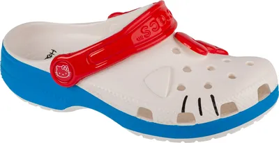 Produktbild von Crocs Classic Hello Kitty Iam Kids Clog 209454-100, Badelatschen, für Mädchen, Weiß, Größe: 30/31