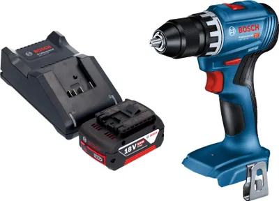 Produktbild von Bosch GSR 18V-45 Professional Akku Bohrschrauber 18 V 45 Nm Brushless + 1x Akku 5,0 Ah + Ladegerät