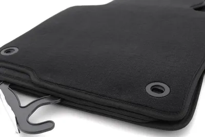 Produktbild von Fußmatten Passend für VW Passat B5 3BG Velours Automatten Set Matten mit Drehknebel Bef. 4teilig schwarz
