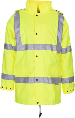 Produktbild von Größe S Herren Planam Warn-/Wetterschutz Parka Uni uni-gelb Modell 2054