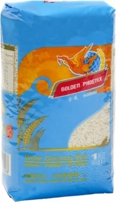 Produktbild von Golden Phoenix | Klebreis Aus Thailand - 1 Kg - Glutenfrei - Glutinous Rice - Thailändische Küche