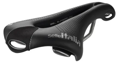 Produktbild von Selle Italia MAX FLITE Gel Superflow, Fahrradsattel, Straßenrennen, Unisex, Schwarz, Muster, Mikrofaser