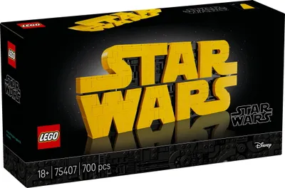 Zdjęcie produktu dla LEGO Star Wars Logo ™ zbudowane z klocków, Zestaw do budowania, 18 lat(a), Plastik, 700 szt., 951 g