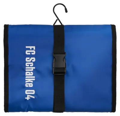 Produktbild von FC Schalke 04 Kulturtasche blau, weiß STK