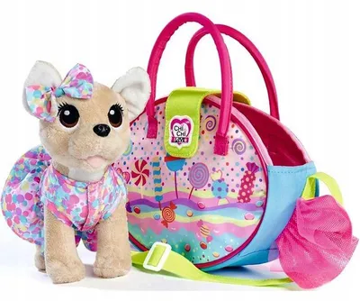 Produktbild von Simba Chi Chi Love Süßer Chihuahua Plüschhund mit Tasche