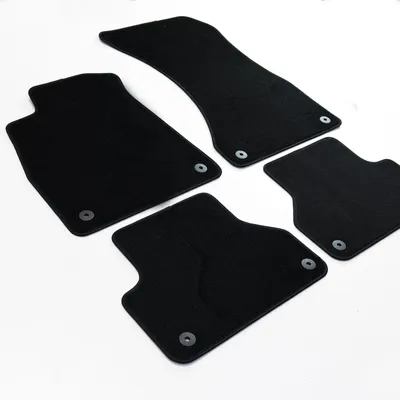 Image de MTM Tapis Auto pour Audi A4 (B9) 11.2015-09.2019 Personnalisés sur Mesure, en Velours Antidérapant,Talonnette en Caoutchouc, cod. Plus 5822
