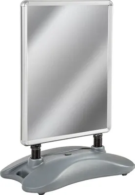Produktbild von tectake® Plakatständer DIN A1, doppelseitig inklusive 2 Wetterschutzfolien