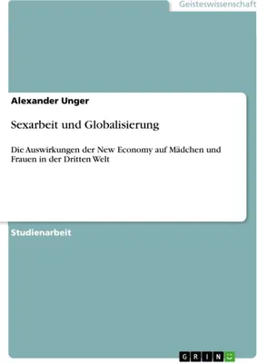 Produktbild von Sexarbeit und Globalisierung