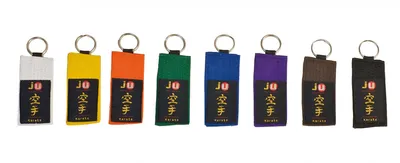 Produktbild von Ju-Sports Schlsselanhnger Grtel Karate Braun Auswahl hier klicken