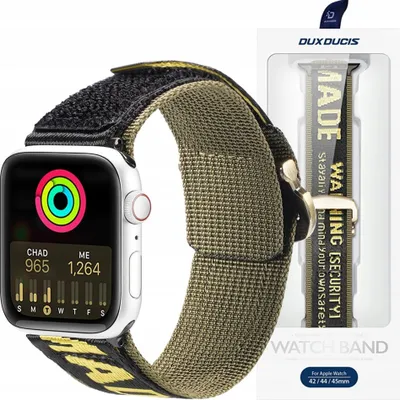 Obrázek produktu pro Dux Ducis řemínek pro Apple Watch Ultra Se/8/7/6/5/4/3/2 49/45/44/42Mm Black