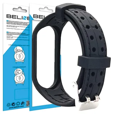 Produktbild von Beline Mi Band 3/4 Smart Schwarz/Schwarz