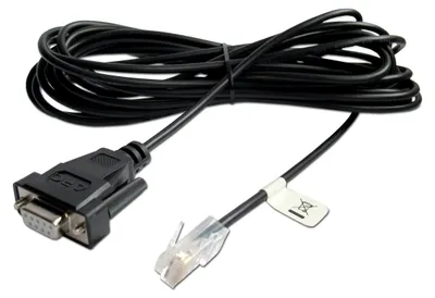 Obrázek produktu pro APC AP940-1525A, 4,6 m, DB9, RJ45, Samec/samice, Černá, RoHS, REACH, WEEE, 222 mm