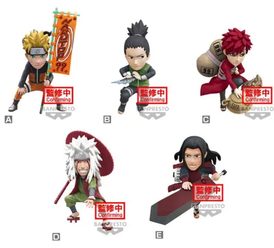Produktbild von Banpresto Naruto Shippuden Sammelfigur Von Naruto99 7 Cm Mehrfarbig  Mehrfarbig One Size