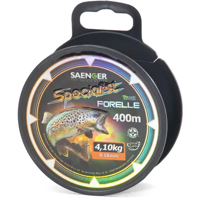 Image de Sänger Specialist ligne monofilament truite 400m 0,18mm (4,10kg)
