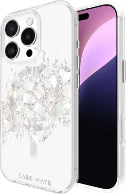 Obrázok produktu pre CASE MATE, puzdro pre Apple iPhone 16 Pro MagSafe model Karat "Touch of Pearl" Pearl, sivé