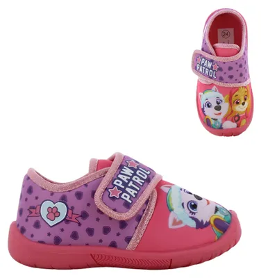 Productafbeelding van Leomil Paw Patrol slippers voor kinderen, meisjes, warme pantoffels, maat 24, paars