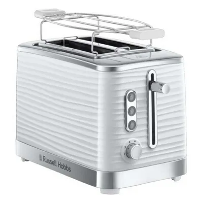 Obrázek produktu pro Russell Hobbs Inspire 24370-56 Topinkovač chleba, 1050 W, 2 krajíce, 6 úrovní, Ohřívací rošt, Bílá