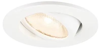 Imagen del producto de SLV 1009002: Nueva lámpara empotrable de techo TRIA® 45, diseño circular, color blanco, temperatura de color de 2700 K, ángulo de haz de 24°