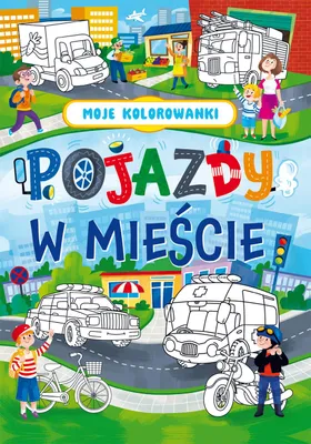 Produktbild von Kolorowanka dla dzieci Pojazdy w mieście 16 stron