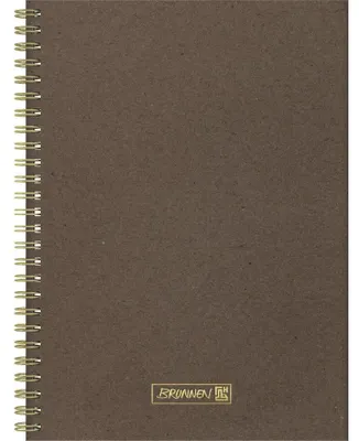 Produktbild von BRUNNEN Notizbuch Wire-O A5 dotted chocolat