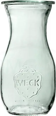 Produktbild von WECK SAFTFLASCHE Flasche ohne Deckel 290 ml 6 Stück