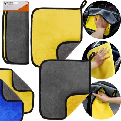 Immagine prodotto di Asciugamano in microfibra per asciugarsi in auto universale 2 pezzi 30x40cm